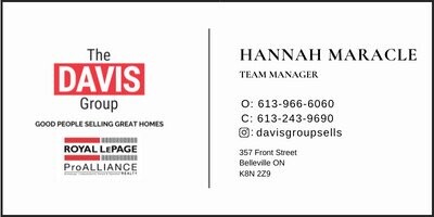 The Davis Group - Hannah Maracle